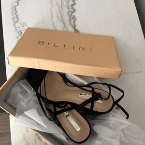 Billini Viva High Heel Sandal - Size 9US - Black New in Box